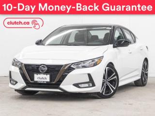 Used 2020 Nissan Sentra SR w/ Apple CarPlay & Android Auto, Dual Zone A/C, Rearview Cam for sale in Toronto, ON