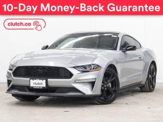 Used 2021 Ford Mustang EcoBoost Coupe w/ Black Accent Pkg w/ SYNC, Dual Zone A/C, Rearview Cam for sale in Toronto, ON