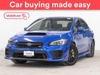 Used 2020 Subaru WRX STI AWD w/ Apple CarPlay & Android Auto, Dual Zone A/C, Rearview Cam for sale in Toronto, ON
