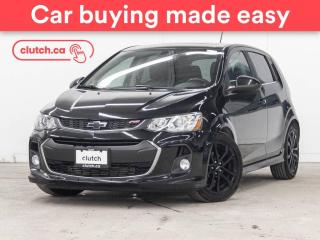 Used 2018 Chevrolet Sonic Premier w/ Apple CarPlay & Android Auto, Rearview Cam, A/C for sale in Toronto, ON