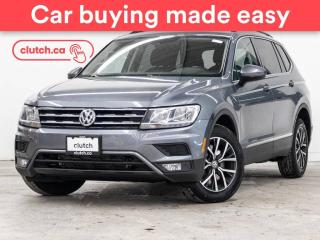 Used 2018 Volkswagen Tiguan Comfortline AWD w/ Nav & Panoramic Sunroof Pkg w/ Apple CarPlay & Android Auto, Dual Zone A/C, Rearview Cam for sale in Toronto, ON