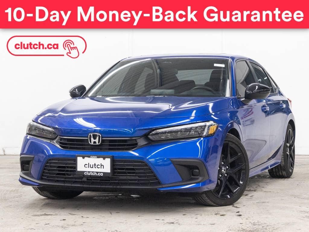 Used 2022 Honda Civic Sedan Sport w/ Apple CarPlay & Android Auto, Adaptive Cruise, A/C for Sale in Toronto, Ontario