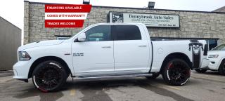 Need a vehicle that has style and class? Look at our Pre-Owned 2017 RAM 1500 CREW CAB SPORT 4 WHEEL DRIVE 5.7 LITRE HEMI (Pictured in photo) /Filled with top options including Four wheel drive Heated Seats, Keyless Entry, Bluetooth, Quad Seats Power Mirrors, Rear view Camera Power Locks, Navigation Factory Car starter Power Windows./Air /Tilt /Cruise/ Am/Fm Cd. player Smooth ride at a great price thats ready for your test drive. Fully inspected and given a clean bill of health by our technicians and a 6 Month warranty package.. Fully detailed on the interior and exterior so it feels like new to you. There should never be any surprises when buying a used car, thats why we share our Mechanical Fitness Assessment and Carfax with our customers, so you know what we know. Bonnybrook Auto sales is helping thousands find quality used vehicles at prices they can afford. If you would like to book a test drive, have questions about a vehicle or need information on finance rates, give our friendly staff a call today! Bonnybrook auto sales is proudly one of the few car dealerships that have been serving Calgary for over Twenty years. /TRADE INS WELCOMED/ Amvic Licensed Business.  Due to the recent increase for used vehicles.  Demand and sales combined with  the U.S exchange rate, a lot  vehicles are being exported to the U.S. We are in need of pre-owned vehicles. We give top dollar for your trades.  We also purchase all makes and models of vehicles.