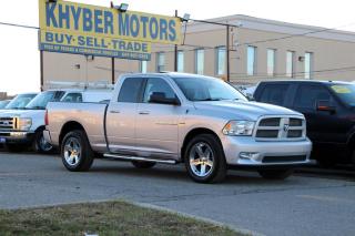 <p>Spring Sales Event on Now! $1,000 Off each vehicle extended until May 20th 2024!</p>
<p>2011 RAM 1500 Sport Quad Cab 4x4 HEMI with only 93,269km. Leather & Power seats with lumbar. Heated & Cooled seats, heated steering wheel, Sunroof, back-up camera, and navigation. Certified ready to go comes with our 2 year power train warranty. Carfax is Clean copy and paste link below:</p>
<p>https://vhr.carfax.ca/?id=5pfpWmA5kXK5/MwIoYrSzyK24Q9+20cx</p>
<p> </p>
<p>All-In Price (CERTIFICATION & WARRANTY INCLUDED)</p>
<p>Spring Sales Event on Now! $1,000 Off each vehicle extended until May 20th 2024! </p>
<p>Was: $24,950 Now: $23,950</p>
<p>+Just Plus Tax and Licensing</p>
<p>No Hidden Charges or Extra Fees</p>
<p>Taxes and licensing not included in the price</p>
<p>For more HD images please visit khybermotors.com</p>
<p>2 Year Powertrain Warranty Covers:</p>
<p>1) Engine</p>
<p>2) Transmission</p>
<p>3) Head Gasket</p>
<p>4) Transaxle/Differential</p>
<p>5) Seals & Gaskets</p>
<p>Unlimited Kilometres, $1,000 Per Claim, $100 Deductible, $75 Activation fee.</p>
<p> </p>
<p>Khyber Motors LTD Family Owned & Operated SINCE 2005</p>
<p>90 Kennedy Road South</p>
<p>Brampton ON L6W3E7</p>
<p>(647)-927-5252</p>
<p>Member of OMVIC and UCDA</p>
<p>Buy with Confidence!</p>
<p>Buy with Full Disclosure!</p>
<p>Monday-Friday 9:00AM - 8:00PM</p>
<p>Saturday 10:00AM - 6:00PM</p>
<p>Sunday 11:00AM - 5:00PM </p>
<p>To see more of our vehicles please visit Khybermotors.com</p>
<p> </p>