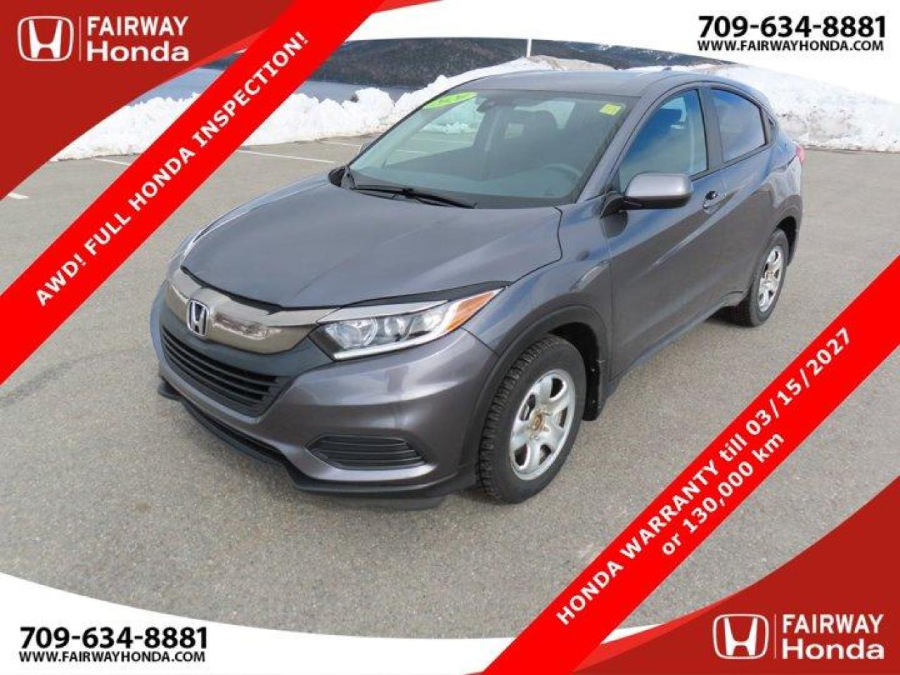 Used 2020 Honda HR-V LX for Sale in Corner Brook, Newfoundland and Labrador