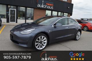 CASH OR FINANCE $26,879 - LONG RANGE - NO ACCIDENTS - VISIT TESLASUPERSTORE.CA OVER 70 TESLAS IN STOCK - NO PAYMENTS UP TO 6 MONTHS O.A.C. - CASH or FINANCE ADVERTISED PRICE IS THE SAME - NAVIGATION / 360 CAMERA / LEATHER / HEATED AND POWER SEATS / PANORAMIC SKYROOF / BLIND SPOT SENSORS / LANE DEPARTURE / AUTOPILOT / COMFORT ACCESS / KEYLESS GO / BALANCE OF FACTORY WARRANTY / Bluetooth / Power Windows / Power Locks / Power Mirrors / Keyless Entry / Cruise Control / Air Conditioning / Heated Mirrors / ABS & More <br/> _________________________________________________________________________ <br/> <br/>  <br/> NEED MORE INFO ? BOOK A TEST DRIVE ? visit us TOACARS.ca to view over 120 in inventory, directions and our contact information. <br/> _________________________________________________________________________ <br/> <br/>  <br/> Let Us Take Care of You with Our Client Care Package Only $795.00 <br/> - Worry Free 5 Days or 500KM Exchange Program* <br/> - 36 Days/2000KM Powertrain & Safety Items Coverage <br/> - Premium Safety Inspection & Certificate <br/> - Oil Check <br/> - Brake Service <br/> - Tire Check <br/> - Cosmetic Reconditioning* <br/> - Carfax Report <br/> - Full Interior/Exterior & Engine Detailing <br/> - Franchise Dealer Inspection & Safety Available Upon Request* <br/> * Client care package is not included in the finance and cash price sale <br/> * Premium vehicles may be subject to an additional cost to the client care package <br/> _________________________________________________________________________ <br/> <br/>  <br/> Financing starts from the Lowest Market Rate O.A.C. & Up To 96 Months term*, conditions apply. Good Credit or Bad Credit our financing team will work on making your payments to your affordability. Visit ********** for application. Interest rate will depend on amortization, finance amount, presentation, credit score and credit utilization. We are a proud partner with major Canadian banks (National Bank, TD Canada Trust, CIBC, Dejardins, RBC and multiple sub-prime lenders). Finance processing fee averages 6 dollars bi-weekly on 84 months term and the exact amount will depend on the deal presentation, amortization, credit strength and difficulty of submission. For more information about our financing process please contact us directly. <br/> _________________________________________________________________________ <br/> <br/>  <br/> We conduct daily research & monitor our competition which allows us to have the most competitive pricing and takes away your stress of negotiations. <br/> <br/>  <br/> _________________________________________________________________________ <br/> <br/>  <br/> Worry Free 5 Days or 500KM Exchange Program*, valid when purchasing the vehicle at advertised price with Client Care Package. Within 5 days or 500km exchange to an equal value or higher priced vehicle in our inventory. Note: Client Care package, financing processing and licensing is non refundable. Vehicle must be exchanged in the same condition as delivered to you. For more questions, please contact us at sales @ torontoautohaus . com or call us 9 0 5 5 9 7 7 8 7 9 <br/> _________________________________________________________________________ <br/> <br/>  <br/> As per OMVIC regulations if the vehicle is sold not certified. Therefore, this vehicle is not certified and not drivable or road worthy. The certification is included with our client care package as advertised above for only $795.00 that includes premium addons and services. All our vehicles are in great shape and have been inspected by a licensed mechanic and are available to test drive with an appointment. HST & Licensing Extra <br/>