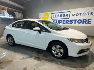 Used 2014 Honda Civic LX * Heated Seats * Remote Keyless Entry * Econ Mode * Power Locks/Windows/Side View Mirrors * Steering Audio/Cruise/Voice Recognition Controls * AM/F for sale in Cambridge, ON