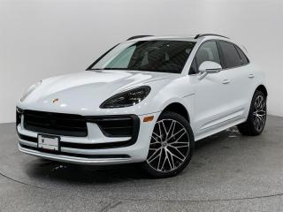 Introducing the 2024 Porsche Macan AWD in the sophisticated Carrara White Metallic, elegantly complemented by a Black/Bordeaux Red Two-Tone Leather Package Seat interior. This model is fully loaded with premium features, including the coveted Premium Plus Package, 21" All-Season tires, Roof Rails in High Gloss Black, and a host of other enhancements for an exceptional driving experience.    Porsche Center Langley has won the prestigious Porsche Premier Dealer Award seven years in a row. We are centrally located just a short distance from Highway 1 in beautiful Langley, British Columbia. Our hope is to have you driving your dream vehicle soon.