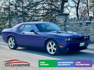 <p>Check out this One Owner With A Clean Carfax - Purple Rocket, thats what we call it ...</p><p>5.7L V8 Hemi VVT Engine, R/T Classic, 6 Speed Manual Transmission, Power Sunroof, Power windows, Power mirrors, Power Locks, Power heated leather trimmed front bucket seats, Electronics Convenience group, Track Pak, Sound Group II, 3.92 Axle ratio, Plus crazy pearl coat paint, UConnect radio w/ Bluetooth and sirius radio, 7 Boston acoustics speakers w/ subwoofers, Functional hood scoop, and more.</p><p>* Financing is available on this unit, interest rates depend on your application and conditions.</p><p>We specialize in financing for any situation call for more info! Get Pre-approved today at no cost and with no obligation! Interest rates depend on your application and the shown payment is based on general application.</p><p>Discover YOUR trusted local dealership with a 30-year history - Callan Motor. Say goodbye to hidden fees and find a straightforward , hassle-free, transparent buying experience. We price our vehicles at or below marketing value, continuously check our pricing verses market to ensure we are offering our customers the best options.</p><p>Visit us in Perth, Ontario, conveniently located on highway 7. Drop by or book an appointment to find a quality vehicle with ease. </p>