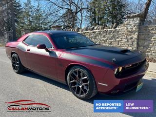 <p>Check this 2017 Dodge Challenger R/T Blacktop with T/A Package!</p><p>The 2017 Dodge Challenger T/A (Trans Am) is a throwback to the original 1970 model made during the muscle car era in the early 70s. The special model was originally built for the Sports Car Club of Americas (SCCA) Trans Am racing series in 1970 and it was only made for one model year. The T/A trim offers the same engine options as the RT, but it also comes with unique styling and the signature T/A Air Grabber Hood complete with Mopar® Cold Air Intake. </p><p>Power windows, Power locks, Power heated seats, Premium Harman/kardon 18 speakers w/ 2 subwoofers, High performance brakes, Navigation ready touchscreen uconnect infotainment system, back up camera, Performance steering, Dual climate zones, launch mode, track mode and much more.</p><p>* Financing available up-to 72 months<br />* Interest shown is for example, actual interest rate could be higher or lower depending on credit application.</p><p>We specialize in financing for any situation call for more info! Get Pre-approved today at no cost and with no obligation! Interest rates depend on your application and the shown payment is based on general application.</p><p>Discover YOUR trusted local dealership with a 30-year history - Callan Motor. Say goodbye to hidden fees and find a straightforward , hassle-free, transparent buying experience. We price our vehicles at or below marketing value, continuously check our pricing verses market to ensure we are offering our customers the best options.</p><p>Visit us in Perth, Ontario, conveniently located on highway 7. Drop by or book an appointment to find a quality vehicle with ease. </p>