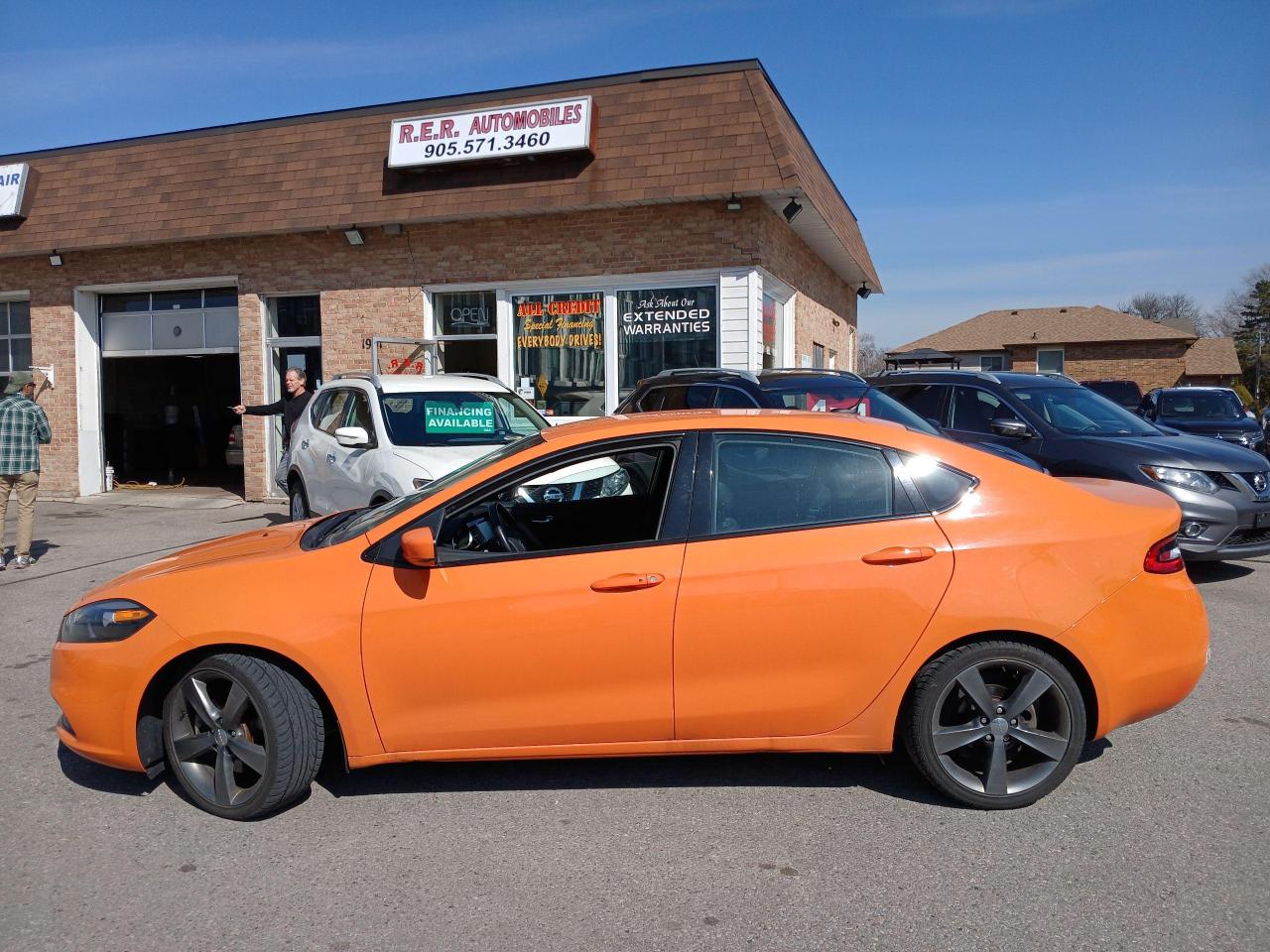 Used 2014 Dodge Dart GT-LEATHER-NAV-AUTO-WARRANTY for sale in Oshawa, ON