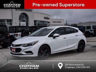 Used 2018 Chevrolet Cruze LT Auto LT TURBO  HATCHBACK POWER SEAT LOW KILOMETERS for sale in Chatham, ON