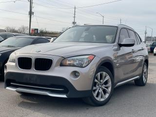 Used 2012 BMW X1 XDRIVE28I / CLEAN CARFAX / PANO / HTD STEERING for sale in Bolton, ON