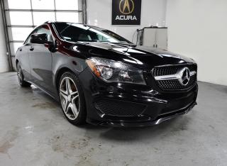 Used 2015 Mercedes-Benz CLA-Class PANO ROOF,AWD,DEALER MAINTAIN,BLACK ON WHITE for sale in North York, ON