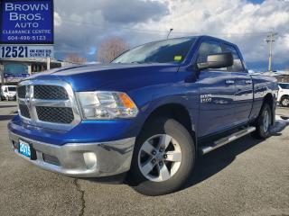 Used 2015 RAM 1500 LOCAL, ACCIDENT FREE, 1 OWNER,  SLT QUAD 4X4 for sale in Surrey, BC