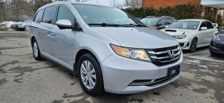 <p class=MsoNormal>2014 Honda Odyssey EX, 6 cylinder 3.5L engine with automatic transmission. Grey heated cloth seats with 7 passenger, Air conditioning, Power locks, Power mirrors, Power windows, Dual front impact airbags, Cruise control, AM/FM radio with a DVD player, Bluetooth USB and aux ports, TV_DVD, Dual Climate Control, Power Sliding Doors, Rear View Camera and has a Remote Start. Asking $16,995.</p>