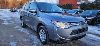 <p class=MsoNormal>2014 Mitsubishi Outlander ES AWD, 4 cylinder 2.4L engine with automatic transmission and 4WD. Black cloth heated seats, power doors and power windows, power mirrors and cruise control, Bluetooth connectivity. 140,850k KM. Asking $10,995.</p>