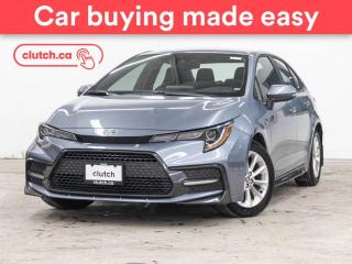 Used 2022 Toyota Corolla SE w/ Apple CarPlay & Android Auto, Rearview Cam, A/C for sale in Toronto, ON