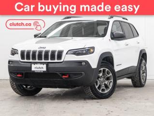 Used 2020 Jeep Cherokee Trailhawk 4x4 w/ Apple CarPlay & Android Auto, Rearview Cam, Cruise Control for sale in Toronto, ON