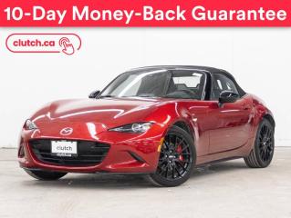 Used 2021 Mazda Miata MX-5 GS-P w/ Sports Pkg w/ Apple CarPlay & Android Auto, A/C, Rearview Cam for sale in Toronto, ON