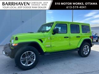 Used 2021 Jeep Wrangler Unlimited Sahara 4x4 | Navi | Leather | Cold Weather Group for sale in Ottawa, ON