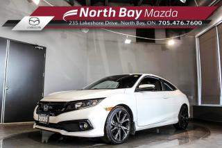 Used 2020 Honda Civic Sport Heated Seats - Leather Interior - Bluetooth for sale in North Bay, ON