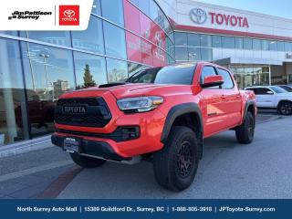 TACOMA TRD PRO PACKAGE . Jim Pattison Toyota Surrey sells & services new & used Toyota vehicles throughout the Lower Mainland. Financing available OAC.  Price does not include $595 documentation, $395 Used car finance placement fee if applicable and taxes. D#6701