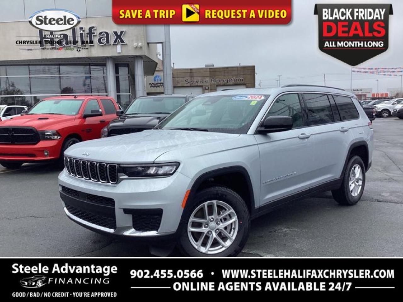 New 2024 Jeep Grand Cherokee L Laredo for sale in Halifax, NS