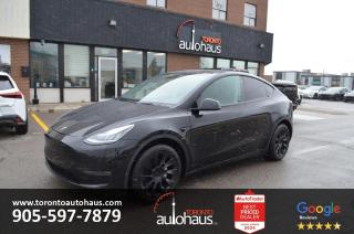 LONG RANGE - ACCELERATION BOOST - ALL WHEEL DRIVE - OVER 50 TESLAS IN STOCK AT TESLASUPERSTORE.ca - NO PAYMENTS UP TO 6 MONTHS O.A.C. - CASH or FINANCE ADVERTISED PRICE IS THE SAME - NAVIGATION / 360 CAMERA / LEATHER / HEATED AND POWER SEATS / PANORAMIC SKYROOF / BLIND SPOT SENSORS / LANE DEPARTURE / AUTOPILOT / COMFORT ACCESS / KEYLESS GO / BALANCE OF FACTORY WARRANTY / Bluetooth / Power Windows / Power Locks / Power Mirrors / Keyless Entry / Cruise Control / Air Conditioning / Heated Mirrors / ABS & More <br/> _________________________________________________________________________ <br/> <br/>  <br/> NEED MORE INFO ? BOOK A TEST DRIVE ? visit us TOACARS.ca to view over 120 in inventory, directions and our contact information. <br/> _________________________________________________________________________ <br/> <br/>  <br/> Let Us Take Care of You with Our Client Care Package Only $795.00 <br/> - Worry Free 5 Days or 500KM Exchange Program* <br/> - 36 Days/2000KM Powertrain & Safety Items Coverage <br/> - Premium Safety Inspection & Certificate <br/> - Oil Check <br/> - Brake Service <br/> - Tire Check <br/> - Cosmetic Reconditioning* <br/> - Carfax Report <br/> - Full Interior/Exterior & Engine Detailing <br/> - Franchise Dealer Inspection & Safety Available Upon Request* <br/> * Client care package is not included in the finance and cash price sale <br/> * Premium vehicles may be subject to an additional cost to the client care package <br/> _________________________________________________________________________ <br/> <br/>  <br/> Financing starts from the Lowest Market Rate O.A.C. & Up To 96 Months term*, conditions apply. Good Credit or Bad Credit our financing team will work on making your payments to your affordability. Visit ********** for application. Interest rate will depend on amortization, finance amount, presentation, credit score and credit utilization. We are a proud partner with major Canadian banks (National Bank, TD Canada Trust, CIBC, Dejardins, RBC and multiple sub-prime lenders). Finance processing fee averages 6 dollars bi-weekly on 84 months term and the exact amount will depend on the deal presentation, amortization, credit strength and difficulty of submission. For more information about our financing process please contact us directly. <br/> _________________________________________________________________________ <br/> <br/>  <br/> We conduct daily research & monitor our competition which allows us to have the most competitive pricing and takes away your stress of negotiations. <br/> <br/>  <br/> _________________________________________________________________________ <br/> <br/>  <br/> Worry Free 5 Days or 500KM Exchange Program*, valid when purchasing the vehicle at advertised price with Client Care Package. Within 5 days or 500km exchange to an equal value or higher priced vehicle in our inventory. Note: Client Care package, financing processing and licensing is non refundable. Vehicle must be exchanged in the same condition as delivered to you. For more questions, please contact us at sales @ torontoautohaus . com or call us 9 0 5 5 9 7 7 8 7 9 <br/> _________________________________________________________________________ <br/> <br/>  <br/> As per OMVIC regulations if the vehicle is sold not certified. Therefore, this vehicle is not certified and not drivable or road worthy. The certification is included with our client care package as advertised above for only $795.00 that includes premium addons and services. All our vehicles are in great shape and have been inspected by a licensed mechanic and are available to test drive with an appointment. HST & Licensing Extra <br/>