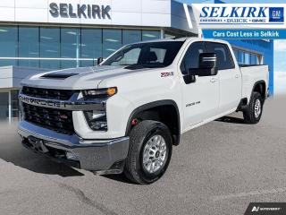 <b>Aluminum Wheels,  Apple CarPlay,  Android Auto,  Remote Keyless Entry,  Touch Screen!</b><br> <br>    If you ever wondered how rugged, powerful trucks built for work would look in the future, look no further than this 2022 Silverado HD. This  2022 Chevrolet Silverado 2500HD is for sale today in Selkirk. <br> <br>Built to be cutting edge from the ground up, this 2022 Silverado HD offers the best and innovative technology from the material used to build it, to the instinctive and fun infotainment, to the loads of assistive technology to make your work day easier. With the ability to help you hook a trailer, stay connected, load the bed, and navigate, this 2022 Silverado will become your favorite coworker in a heartbeat.This  Crew Cab 4X4 pickup  has 81,732 kms. Its  summit white in colour  . It has an automatic transmission and is powered by a  401HP 6.6L 8 Cylinder Engine. <br> <br> Our Silverado 2500HDs trim level is LT. Upgrading to this Silverado 2500HD LT is a great choice as it comes with features like aluminum wheels, a larger 8 inch touchscreen with Chevrolet MyLink, bluetooth streaming audio, Apple CarPlay and Android Auto, a heavy-duty locking rear differential, remote keyless entry and an EZ-Lift tailgate. Additional features also include cruise control, steering wheel audio controls, 4G LTE hotspot capability, a rear vision camera, teen driver technology, SiriusXM radio, power windows and much more. This vehicle has been upgraded with the following features: Aluminum Wheels,  Apple Carplay,  Android Auto,  Remote Keyless Entry,  Touch Screen,  Ez-lift Tailgate,  Cruise Control. <br> <br>To apply right now for financing use this link : <a href=https://www.selkirkchevrolet.com/pre-qualify-for-financing/ target=_blank>https://www.selkirkchevrolet.com/pre-qualify-for-financing/</a><br><br> <br/><br>Selkirk Chevrolet Buick GMC Ltd carries an impressive selection of new and pre-owned cars, crossovers and SUVs. No matter what vehicle you might have in mind, weve got the perfect fit for you. If youre looking to lease your next vehicle or finance it, we have competitive specials for you. We also have an extensive collection of quality pre-owned and certified vehicles at affordable prices. Winnipeg GMC, Chevrolet and Buick shoppers can visit us in Selkirk for all their automotive needs today! We are located at 1010 MANITOBA AVE SELKIRK, MB R1A 3T7 or via phone at 204-482-1010.<br> Come by and check out our fleet of 80+ used cars and trucks and 210+ new cars and trucks for sale in Selkirk.  o~o