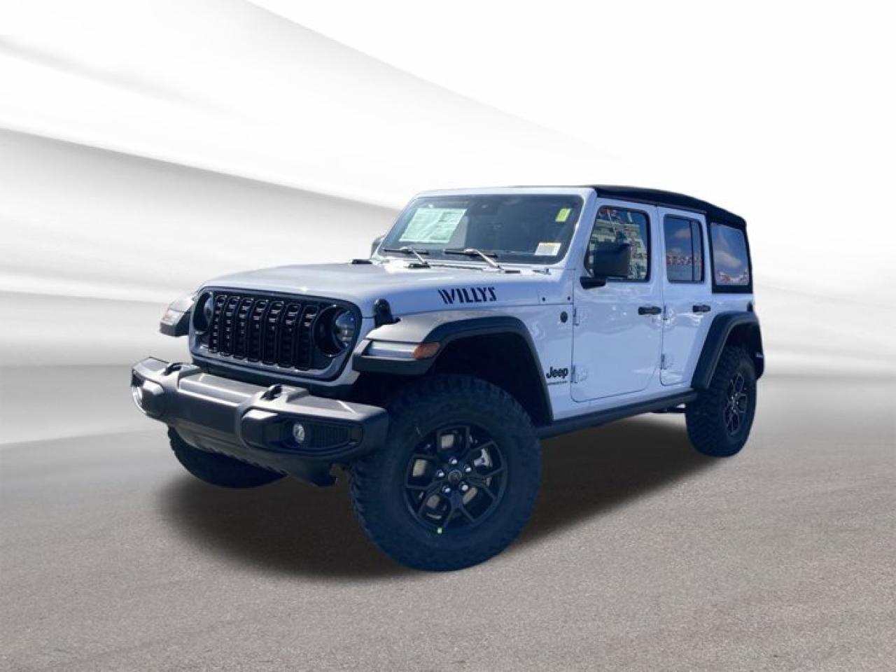 Willys 4 Door 4x4, 6-Speed Manual w/OD, Regular Unleaded V-6 3.6 L/220