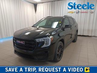 With our 2024 GMC Terrain SLE AWD in Ebony Twilight Metallic your next family adventure awaits! Motivated by a TurboCharged 1.5 Litre 4 Cylinder serving up 175hp tethered to a 9 Speed Automatic transmission for adventure-friendly performance. Also a smart choice for traveling through town, this All Wheel Drive SUV achieves approximately 8.4L/100km on the highway with distinctive good looks. Our Terrain makes a bold impression with its sophisticated LED lighting, heated power mirrors, and 17-inch alloy wheels. Enjoy more upscale details in our SLE cabin that greets you with premium-cloth seats, a multifunction steering wheel, single-zone automatic climate control, cruise control, keyless access, 12V power outlets, and terrific tools for staying in touch as you travel. Highlights include a 7-inch touchscreen, wireless Android Auto®/Apple CarPlay®, Bluetooth®, WiFi compatibility, and a six-speaker audio system. Ample cargo space complements those fantastic features! GMC helps you stay out of harms way with high-tech help from automatic braking, forward collision alert, pedestrian detection, lane-keeping assistance, a rearview camera, a rear-seat reminder, hill-descent control, and more. Get ready to do more daily with our dynamic Terrain SLE! Save this Page and Call for Availability. We Know You Will Enjoy Your Test Drive Towards Ownership! Metros Premier Credit Specialist Team Good/Bad/New Credit? Divorce? Self-Employed?