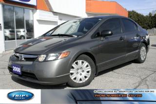 Used 2008 Honda Civic 4dr 5 speed Manual DX/ SELLING AS IS for sale in Brantford, ON
