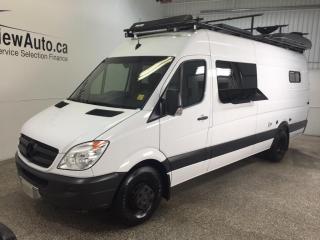 Used 2013 Mercedes-Benz Sprinter -Class High Roof NAVI! ULTIMATE OUTDOOR ENTHUSIAST BUILD! SOLAR PWR for sale in Belleville, ON