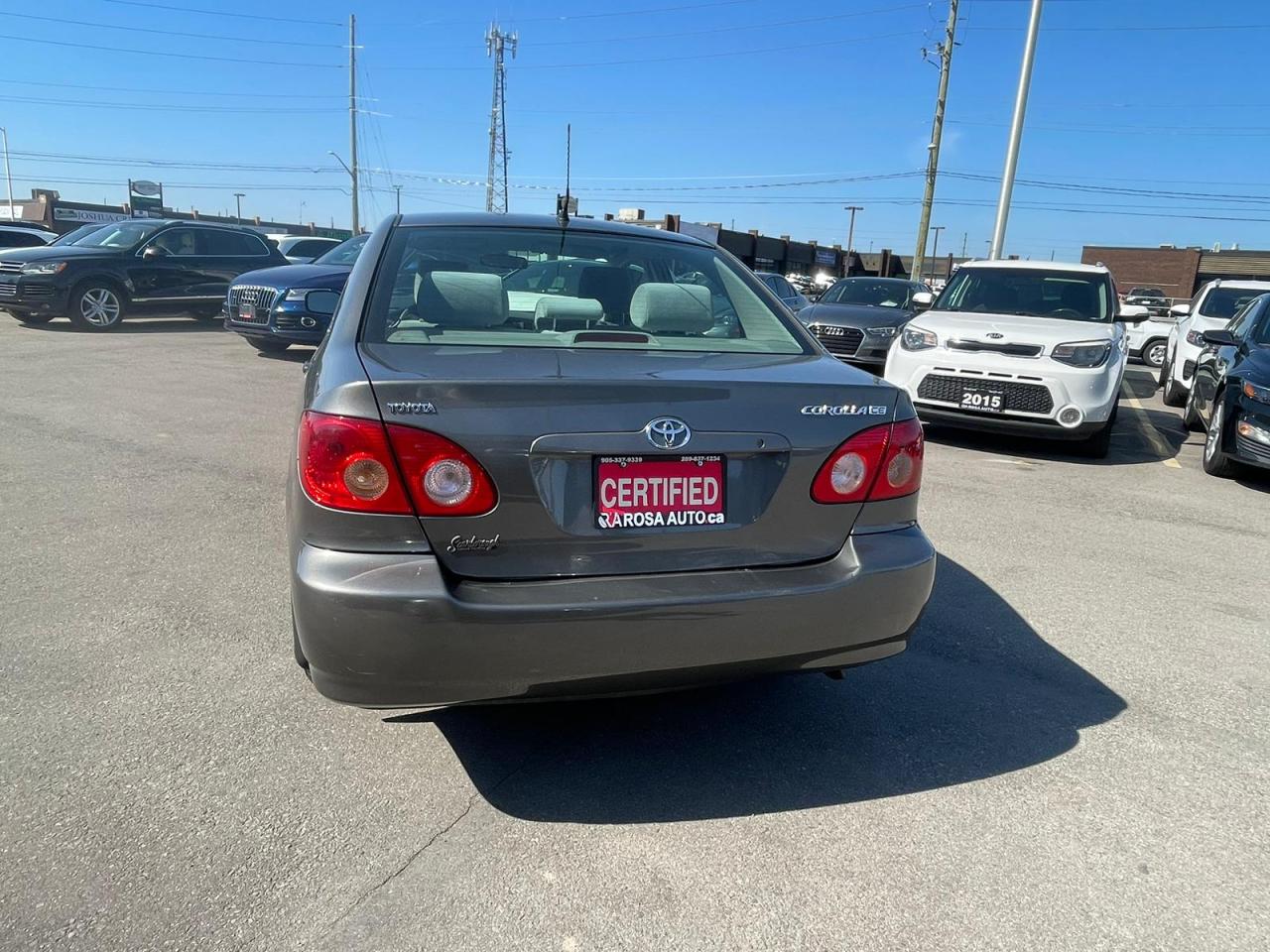 2006 Toyota Corolla 4dr Sdn Auto LOW KM SAFETY CERTIFED - Photo #6