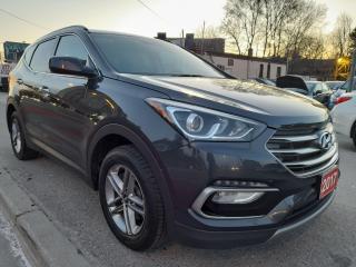 Used 2017 Hyundai Santa Fe Sport ONLY 143K-BK CAM-BLUETOOTH-AUX-USB-ALLOYS for sale in Scarborough, ON