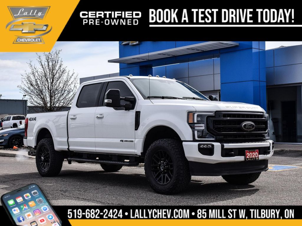 Used 2020 Ford F-250 XL LARIAT, 4D CREW CAB, 4WD, WOW! for Sale in Tilbury, Ontario