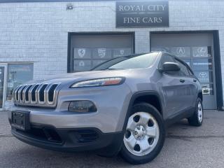 <p>2016 Jeep Cherokee Sport: Adventure Awaits!</p><br><br><p>Explore the roads less traveled in this rugged 2016 Jeep Cherokee Sport! With approximately 119,000 km on the odometer, this reliable SUV is ready to tackle any terrain with ease. Equipped with a powerful yet fuel-efficient engine, youll enjoy a smooth ride whether youre cruising through city streets or venturing off-road.</p><br><br><p>This Jeep Cherokee Sport boasts a spacious interior with ample cargo space, perfect for your next weekend getaway or daily commute. Loaded with features including bluetooth audio and calling, power windows, and a touchscreen infotainment system, youll stay comfortable and connected on every journey.<span id=jodit-selection_marker_1710270752293_027398792652947757 data-jodit-selection_marker=start style=line-height: 0; display: none;></span></p><br><br><p>Dont miss out on this opportunity to own a versatile and capable SUV at an incredible value. Visit our dealership today to test drive the 2016 Jeep Cherokee Sport and experience the thrill of driving off into the sunset! </p>