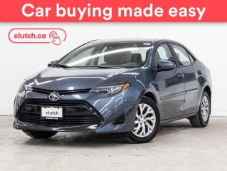 Used 2017 Toyota Corolla LE w/ Backup Cam, A/C, Bluetooth for sale in Toronto, ON