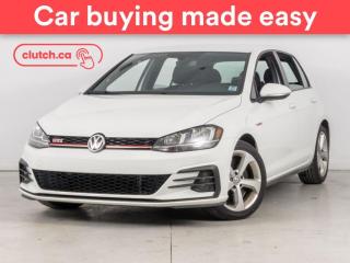 Used 2019 Volkswagen Golf GTI 5-Door W/ CarPlay, Android Auto, Cam, 6-Spd MT for sale in Bedford, NS