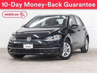 Used 2019 Volkswagen Golf Comfortline w/ Apple CarPlay & Android Auto, Cruise Control, A/C for sale in Toronto, ON