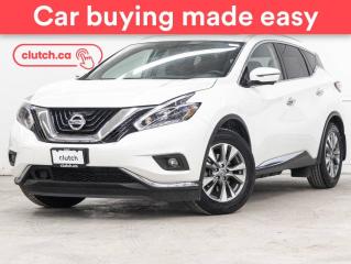 Used 2018 Nissan Murano SL AWD w/ Apple CarPlay & Android Auto, Rearview Cam, 360 View Monitor for sale in Toronto, ON