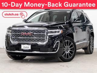 Used 2023 GMC Acadia Denali AWD w/ Apple CarPlay & Android Auto, Rearview Cam for sale in Toronto, ON