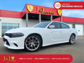 Awards:<br>  * ALG Canada Residual Value Awards White Knuckle Clearcoat 2021 Dodge Charger GT RWD 8-Speed Automatic Pentastar 3.6L V6 VVT Welcome to our dealership, where we cater to every car shoppers needs with our diverse range of vehicles. Whether youre seeking peace of mind with our meticulously inspected and Certified Pre-Owned vehicles, looking for great value with our carefully selected Value Line options, or are a hands-on enthusiast ready to tackle a project with our As-Is mechanic specials, weve got something for everyone. At our dealership, quality, affordability, and variety come together to ensure that every customer drives away satisfied. Experience the difference and find your perfect match with us today.<br><br>Black Cloth.