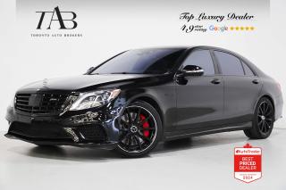 Used 2015 Mercedes-Benz S-Class S63 AMG | REAR ENTERTAINMENT | MASSAGE | HUD for sale in Vaughan, ON