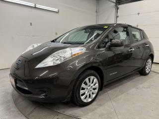 Used 2016 Nissan Leaf HTD SEATS/STEERING | BACKUP CAMERA | AUTO CLIMATE for sale in Ottawa, ON