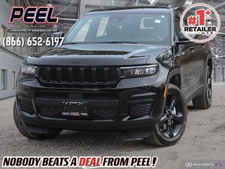 2023 Jeep Grand Cherokee L Altitude | 3.6L Pentastar V6 | Sunroof | Heated Seats | Heated Steering Wheel | Remote Start | Adaptive Cruise Control | Active Lane Management | Forward Collision Warning | Blind Spot | Pedestrian/Cyclist Emergency Braking | Uconnect 5 8.4" Touchscreen | Wireless Apple CarPlay & Android Auto | Wireless Charging | Power Liftgate | Trailer Tow Prep Group 

One Owner Clean Carfax

Elevate your driving experience with the 2023 Jeep Grand Cherokee L Altitude, blending capability, comfort, and advanced technology seamlessly. Powered by the efficient 3.6L Pentastar V6 engine, this SUV delivers a perfect balance of performance and fuel efficiency. Feel the warmth of the sun on your skin with the expansive Sunroof, while heated seats and a heated steering wheel keep you cozy on chilly mornings. With Remote Start, you can start your journey from the comfort of your home. Stay safe and confident on the road with features like Adaptive Cruise Control, Active Lane Management, Forward Collision Warning, and Blind Spot Monitoring. The Uconnect 5 8.4" Touchscreen infotainment system provides seamless access to navigation, entertainment, and connectivity options, including wireless Apple CarPlay and Android Auto. Stay powered up on the go with convenient wireless charging, and enjoy the convenience of the Power Liftgate for easy access to the cargo area. Equipped with the Trailer Tow Prep Group, this Grand Cherokee L is ready to tackle any adventure with ease. Experience luxury and capability like never before with the 2023 Jeep Grand Cherokee L Altitude.
______________________________________________________

Engage & Explore with Peel Chrysler: Whether youre inquiring about our latest offers or seeking guidance, 1-866-652-6197 connects you directly. Dive deeper online or connect with our team to navigate your automotive journey seamlessly.

WE TAKE ALL TRADES & CREDIT. WE SHIP ANYWHERE IN CANADA! OUR TEAM IS READY TO SERVE YOU 7 DAYS! COME SEE WHY NOBODY BEATS A DEAL FROM PEEL! Your Source for ALL make and models used cars and trucks
______________________________________________________

*FREE CarFax (click the link above to check it out at no cost to you!)*

*FULLY CERTIFIED! (Have you seen some of these other dealers stating in their advertisements that certification is an additional fee? NOT HERE! Our certification is already included in our low sale prices to save you more!)

______________________________________________________

Peel Chrysler  A Trusted Destination: Based in Port Credit, Ontario, we proudly serve customers from all corners of Ontario and Canada including Toronto, Oakville, North York, Richmond Hill, Ajax, Hamilton, Niagara Falls, Brampton, Thornhill, Scarborough, Vaughan, London, Windsor, Cambridge, Kitchener, Waterloo, Brantford, Sarnia, Pickering, Huntsville, Milton, Woodbridge, Maple, Aurora, Newmarket, Orangeville, Georgetown, Stouffville, Markham, North Bay, Sudbury, Barrie, Sault Ste. Marie, Parry Sound, Bracebridge, Gravenhurst, Oshawa, Ajax, Kingston, Innisfil and surrounding areas. On our website www.peelchrysler.com, you will find a vast selection of new vehicles including the new and used Ram 1500, 2500 and 3500. Chrysler Grand Caravan, Chrysler Pacifica, Jeep Cherokee, Wrangler and more. All vehicles are priced to sell. We deliver throughout Canada. website or call us 1-866-652-6197. 

Your Journey, Our Commitment: Beyond the transaction, Peel Chrysler prioritizes your satisfaction. While many of our pre-owned vehicles come equipped with two keys, variations might occur based on trade-ins. Regardless, our commitment to quality and service remains steadfast. Experience unmatched convenience with our nationwide delivery options. All advertised prices are for cash sale only. Optional Finance and Lease terms are available. A Loan Processing Fee of $499 may apply to facilitate selected Finance or Lease options. If opting to trade an encumbered vehicle towards a purchase and require Peel Chrysler to facilitate a lien payout on your behalf, a Lien Payout Fee of $299 may apply. Contact us for details. Peel Chrysler Pre-Owned Vehicles come standard with only one key.