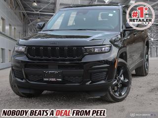 2023 Jeep Grand Cherokee L Altitude | 3.6L Pentastar V6 | Sunroof | Heated Seats | Heated Steering Wheel | Remote Start | Adaptive Cruise Control | Active Lane Management | Forward Collision Warning | Blind Spot | Pedestrian/Cyclist Emergency Braking | Uconnect 5 8.4" Touchscreen | Wireless Apple CarPlay & Android Auto | Wireless Charging | Power Liftgate | Trailer Tow Prep Group 

One Owner Clean Carfax

Elevate your driving experience with the 2023 Jeep Grand Cherokee L Altitude, blending capability, comfort, and advanced technology seamlessly. Powered by the efficient 3.6L Pentastar V6 engine, this SUV delivers a perfect balance of performance and fuel efficiency. Feel the warmth of the sun on your skin with the expansive Sunroof, while heated seats and a heated steering wheel keep you cozy on chilly mornings. With Remote Start, you can start your journey from the comfort of your home. Stay safe and confident on the road with features like Adaptive Cruise Control, Active Lane Management, Forward Collision Warning, and Blind Spot Monitoring. The Uconnect 5 8.4" Touchscreen infotainment system provides seamless access to navigation, entertainment, and connectivity options, including wireless Apple CarPlay and Android Auto. Stay powered up on the go with convenient wireless charging, and enjoy the convenience of the Power Liftgate for easy access to the cargo area. Equipped with the Trailer Tow Prep Group, this Grand Cherokee L is ready to tackle any adventure with ease. Experience luxury and capability like never before with the 2023 Jeep Grand Cherokee L Altitude.
______________________________________________________

Engage & Explore with Peel Chrysler: Whether youre inquiring about our latest offers or seeking guidance, 1-866-652-6197 connects you directly. Dive deeper online or connect with our team to navigate your automotive journey seamlessly.

WE TAKE ALL TRADES & CREDIT. WE SHIP ANYWHERE IN CANADA! OUR TEAM IS READY TO SERVE YOU 7 DAYS! COME SEE WHY NOBODY BEATS A DEAL FROM PEEL! Your Source for ALL make and models used cars and trucks
______________________________________________________

*FREE CarFax (click the link above to check it out at no cost to you!)*

*FULLY CERTIFIED! (Have you seen some of these other dealers stating in their advertisements that certification is an additional fee? NOT HERE! Our certification is already included in our low sale prices to save you more!)

______________________________________________________

Peel Chrysler  A Trusted Destination: Based in Port Credit, Ontario, we proudly serve customers from all corners of Ontario and Canada including Toronto, Oakville, North York, Richmond Hill, Ajax, Hamilton, Niagara Falls, Brampton, Thornhill, Scarborough, Vaughan, London, Windsor, Cambridge, Kitchener, Waterloo, Brantford, Sarnia, Pickering, Huntsville, Milton, Woodbridge, Maple, Aurora, Newmarket, Orangeville, Georgetown, Stouffville, Markham, North Bay, Sudbury, Barrie, Sault Ste. Marie, Parry Sound, Bracebridge, Gravenhurst, Oshawa, Ajax, Kingston, Innisfil and surrounding areas. On our website www.peelchrysler.com, you will find a vast selection of new vehicles including the new and used Ram 1500, 2500 and 3500. Chrysler Grand Caravan, Chrysler Pacifica, Jeep Cherokee, Wrangler and more. All vehicles are priced to sell. We deliver throughout Canada. website or call us 1-866-652-6197. 

Your Journey, Our Commitment: Beyond the transaction, Peel Chrysler prioritizes your satisfaction. While many of our pre-owned vehicles come equipped with two keys, variations might occur based on trade-ins. Regardless, our commitment to quality and service remains steadfast. Experience unmatched convenience with our nationwide delivery options. All advertised prices are for cash sale only. Optional Finance and Lease terms are available. A Loan Processing Fee of $499 may apply to facilitate selected Finance or Lease options. If opting to trade an encumbered vehicle towards a purchase and require Peel Chrysler to facilitate a lien payout on your behalf, a Lien Payout Fee of $299 may apply. Contact us for details. Peel Chrysler Pre-Owned Vehicles come standard with only one key.