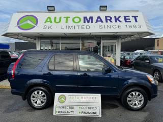 Used 2006 Honda CR-V SE 4WD AT IMMACULATE! IMSPECTED W/BCAA MBRSHP & WRNTY! for sale in Langley, BC