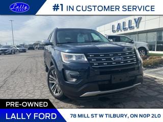 Used 2017 Ford Explorer Platinum, Winter and Summer tires, Roof, AWD!! for sale in Tilbury, ON